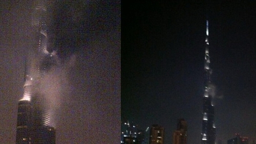 PANICA generala! "Are Burj Khalifa" Ce s-a intamplat duminica seara cu cea mai inalta cladire din lume