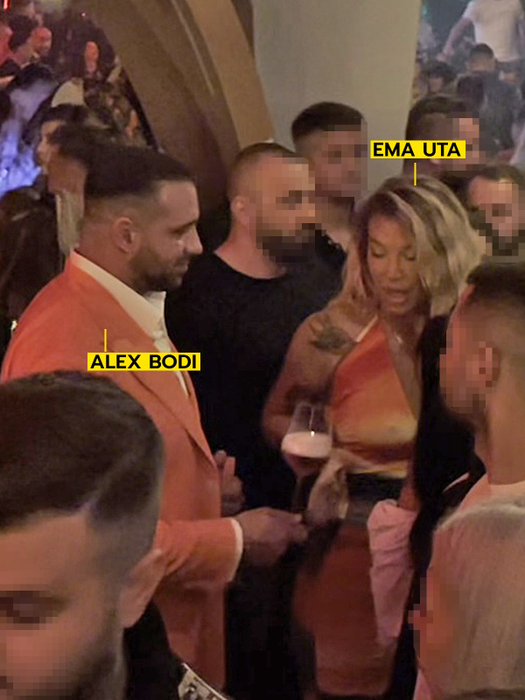 Alex Bodi și Ema Uta, din nou împreună