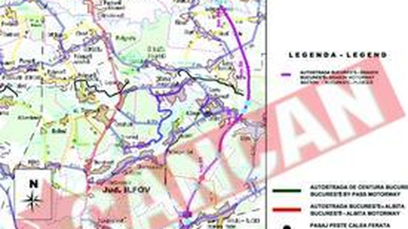 S-a lansat constructia autostrazii Bucuresti-Brasov