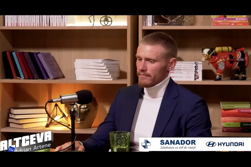 Campionul vorbește despre copilăria sa, la  ALTCEVA cu Adrian Artene.