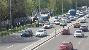 Accident spectaculos pe DN1! Cinci masini au fost facute praf in urma impactului!