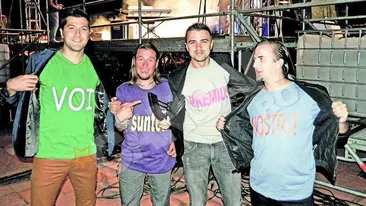Primul scandal din showbiz in 2012! Trupa Vunk, acuzata de sabotaj