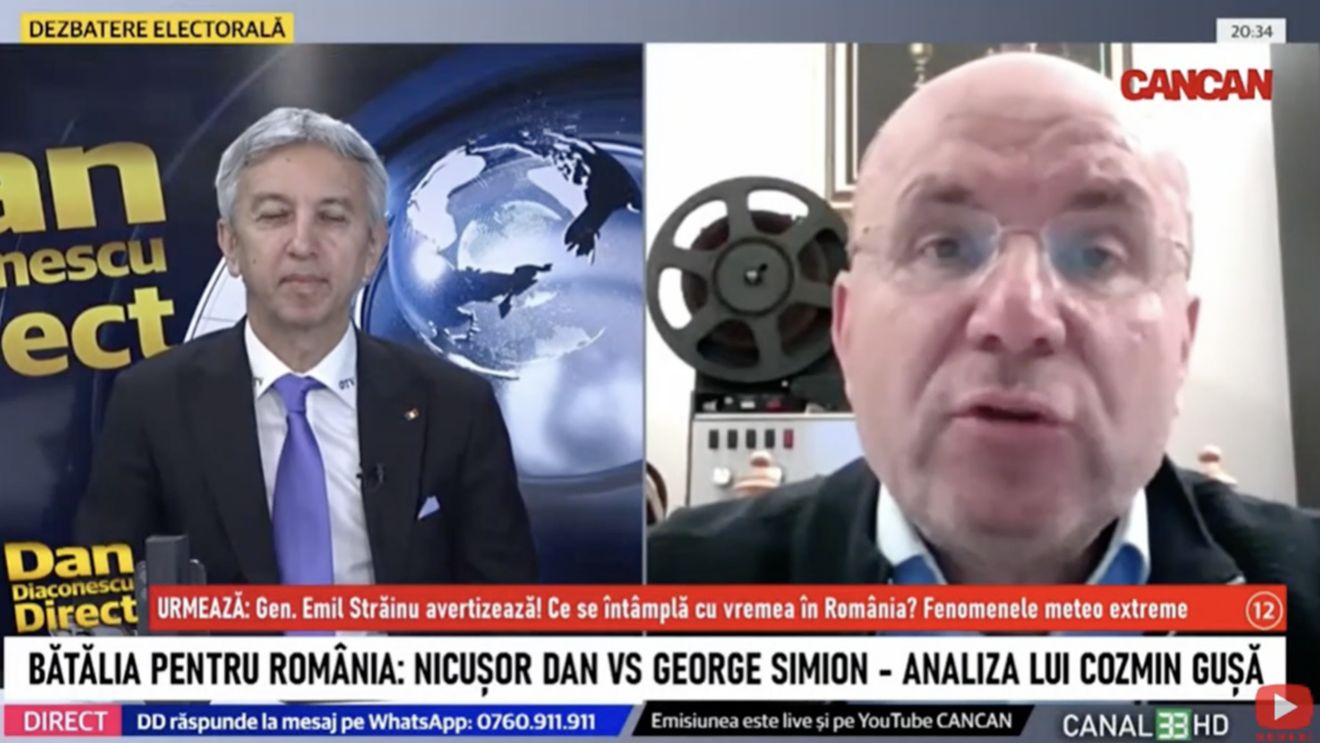 Care au fost greșelile făcute de Nicușor Dan la dezbatere, potrivit analistului politic Cozmin Gușă: ”A vrut să fie șmecher”