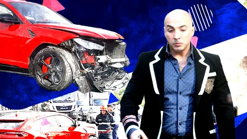 Multimilionarul Robertino a ”dat” daună gravă unui Lamborghini Urus de 350.000 €!
