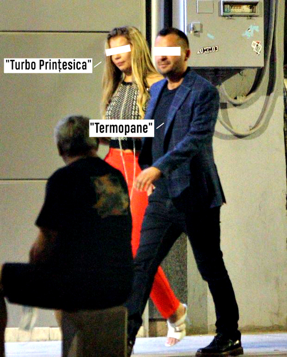"Turbo Prințesica", alături de iubitul ei oficial, "Termopane"