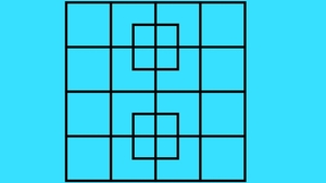Test de inteligență | Câte pătrate sunt, de fapt, în această poză?