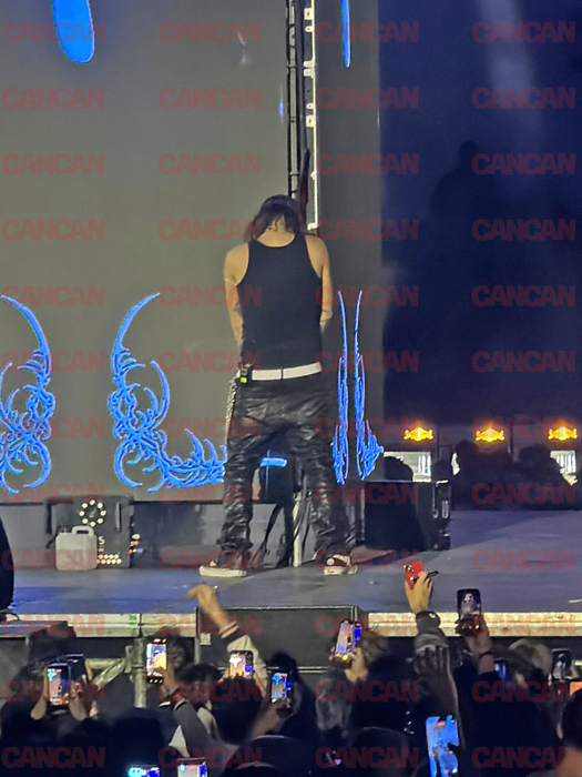 Ian urinează pe scenă în timpul unui concert în București / Sursa foto: Cancan