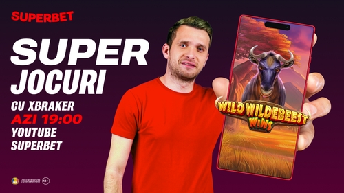 (P) Miercuri de la 19:00, Xbraker vânează un Max Win. E timpul pentru SuperJocuri