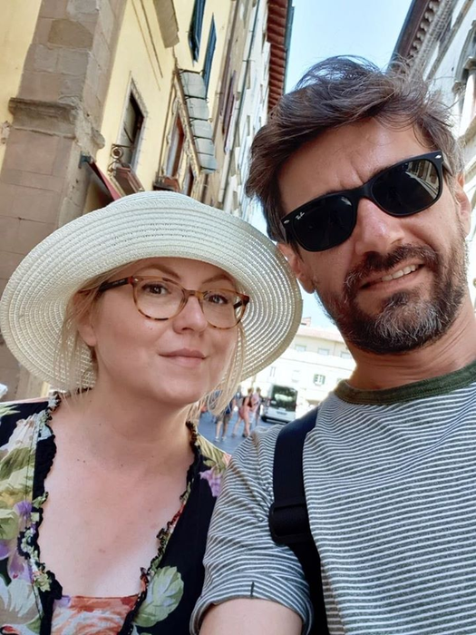 Bogdan și Olivia în Italia