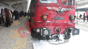 21 de trenuri, anulate din cauza zapezii