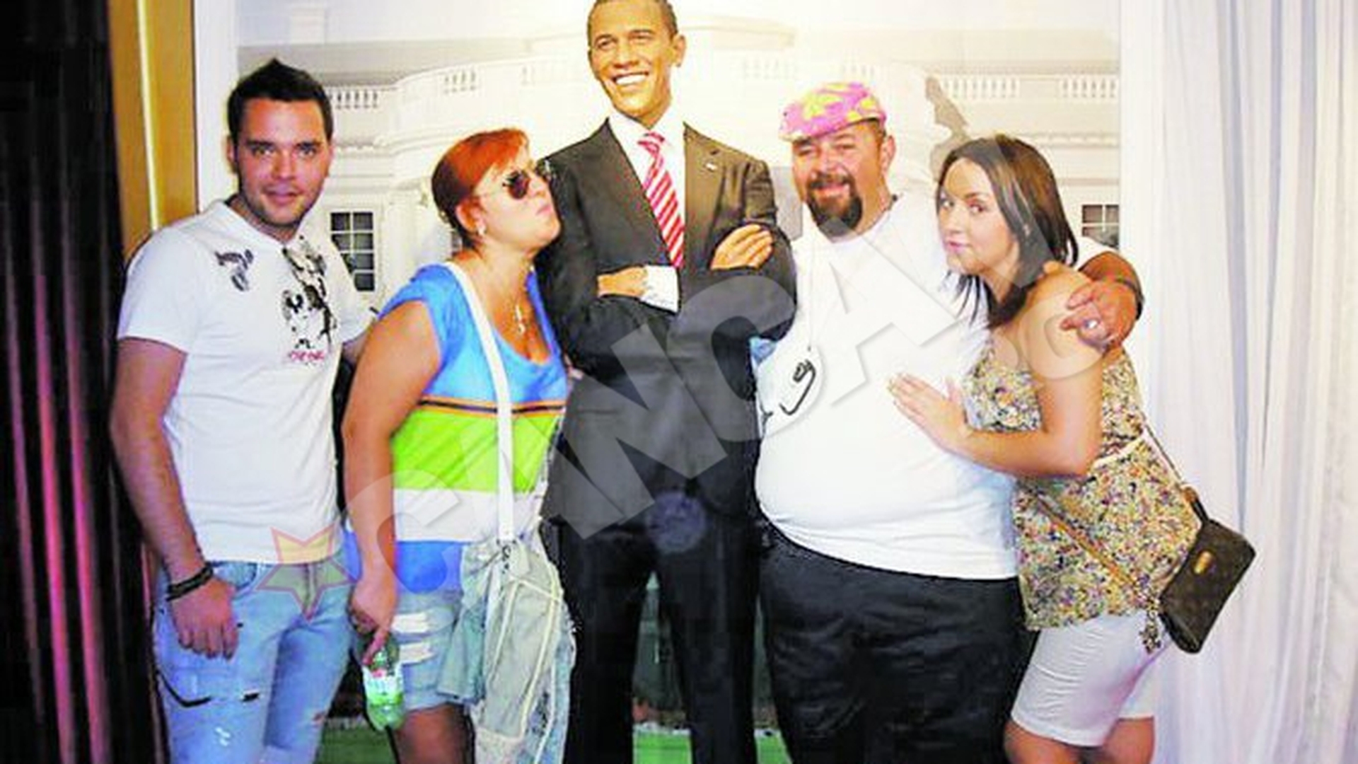 Piedone s-a intalnit cu Obama!