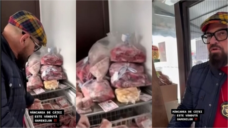 Mâncare de câini vândută oamenilor”. Piedone a făcut o descoperire șocantă