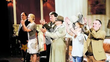 Piesa Dineu cu prosti s-a jucat cu sala inchisa, iar colegii de scena se roaga pentru sanatatea actorului. Inca 10.000 de euro pentru Serban Ionescu