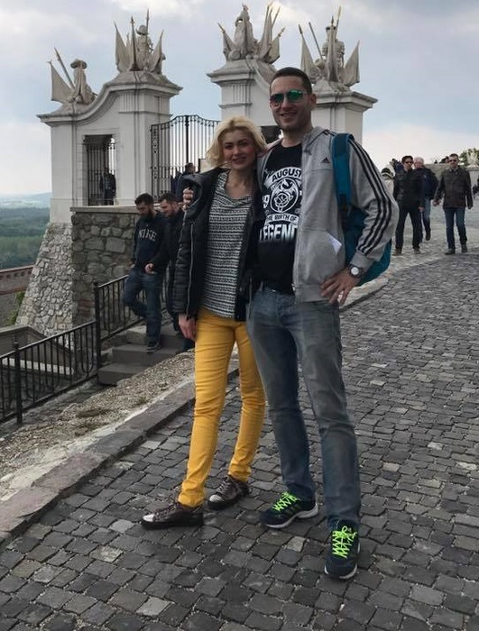 Flavia Apostol, împreună cu iubitul ei