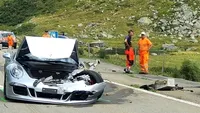 Accident de peste 3 milioane de euro! Un Bugatti Chiron și un Porsche 911 s-au ciocnit pe o șosea din Alpii Elvețieni