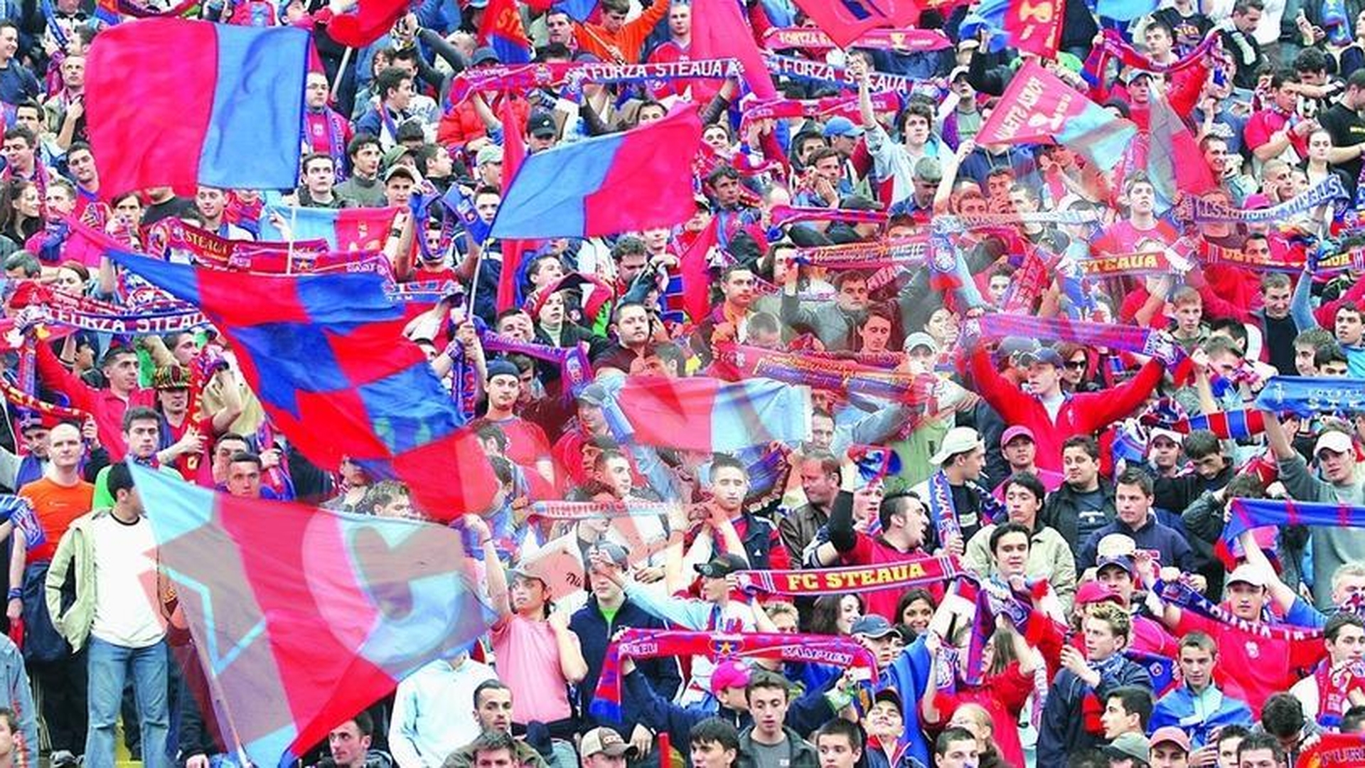 Steaua - AS Roma, spectacol cu casa inchisa