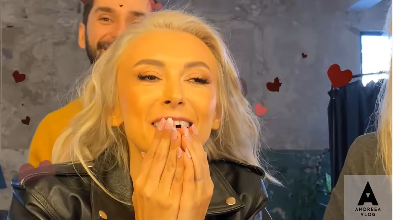 Andreea Bălan s-a dat de gol pe platourile de filmare în legătură cu problemele pe care le are cu George Burcea: “Balamucul de acasă”