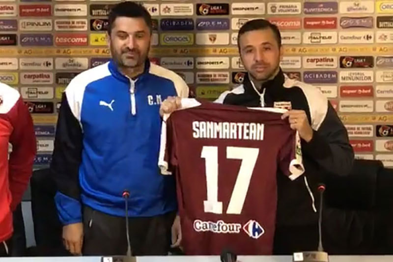 Lucian Sănmărtean a semnat un contract cu FC Voluntari, în urmă cu doar câteva zile