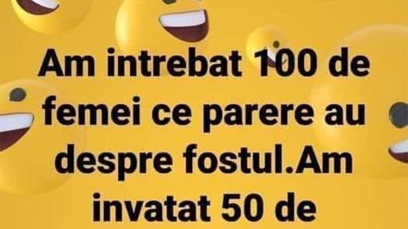 BANC | Am întrebat 100 de femei ce părere au despre fostul