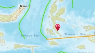 Cutremur de 7,3 grade în Indonezia. Anunțul făcut imediat de autorități