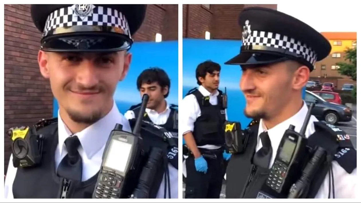 Un român, polițist în Londra, a devenit viral pe TikTok. Cum a reacționat tânărul când a verificat niște compatrioți