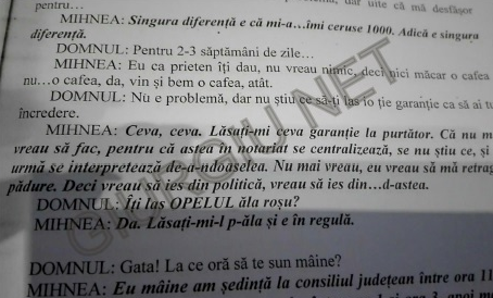 Stenograme din dosarul afaceristului PNL-ist Mihnea Boerescu