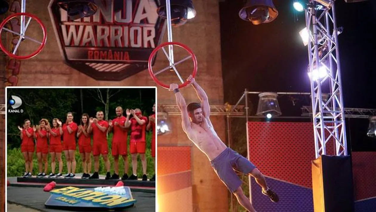 Audiențe Exatlon vs. Ninja Warrior! Surpriza: cine a câstigat bătălia? Pro Tv sau Kanal D?