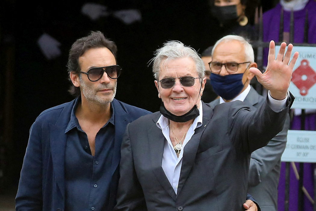 Fiul cel mare al lui Alain Delon, omagiu pentru tatăl său. Ce mesaj public a transmis Anthony (sursa FOTO: Hepta)