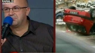 VIDEO Axinte despre accidentul lui Huidu: "Am crezut ca era sotia la volan si Serban i-a luat locul dupa accident!"