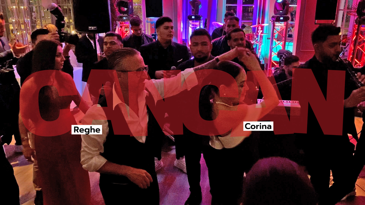 Reghe & Corina, show pe ringul de dans pe melodiile celor mai în vogă artiști ai momentului  (Foto: CANCAN.RO)