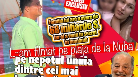 L-am filmat pe plaja de la Nuba pe nepotul lui Carlos Slim, unul dintre cei mai bogați pământeni!