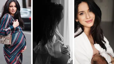 Fabulos! Cum arată abdomenul bloggeriței Ioana Grama la doar 12 zile după ce a născut