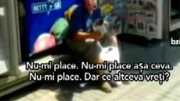 VIDEO Nu l-au multumit pozele din Playboy! Un iesean a facut un scandal monstru si a ajuns la politie