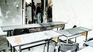Evacuati din cauza unui muc de tigara!
