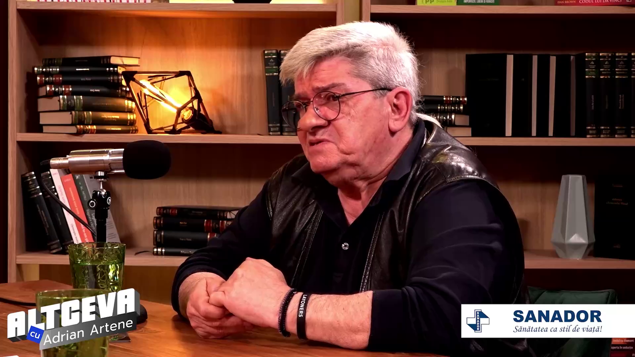 Podcastul poate fi urmărit integral pe canalul de YouTube ”ALTCEVA cu Adrian Artene” / (Sursa: Captură video)
