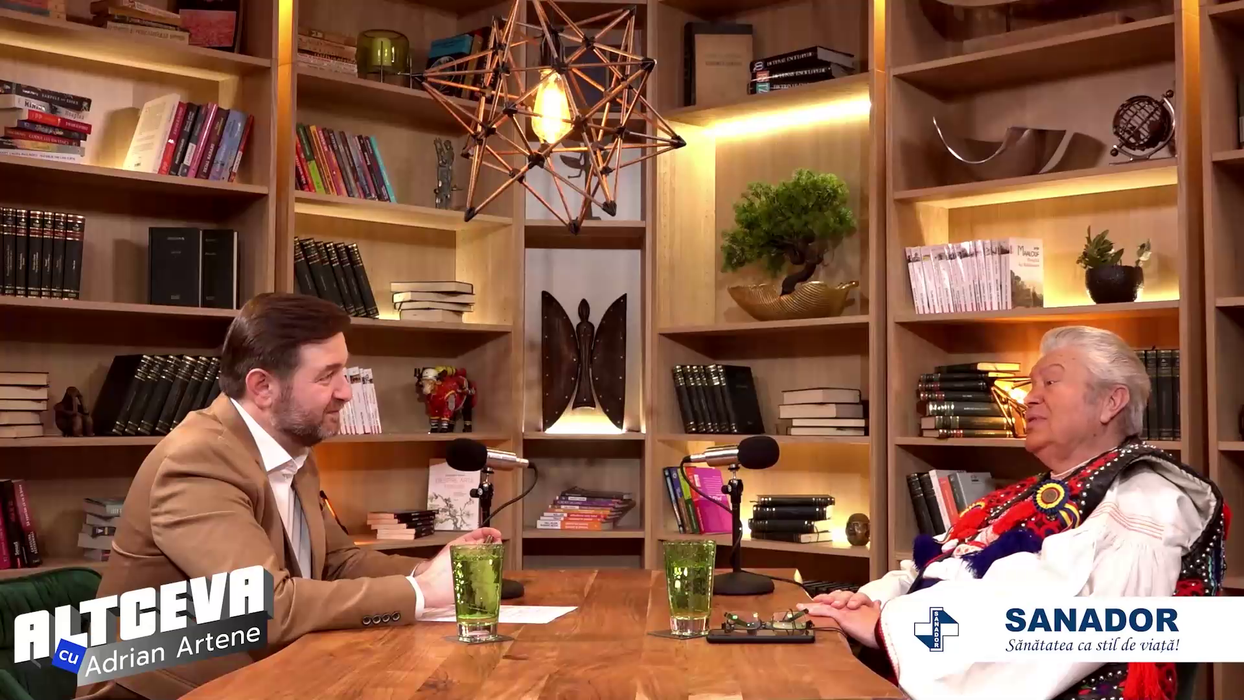 Podcastul poate fi urmărit integral pe canalul de YouTube ”ALTCEVA cu Adrian Artene” / (Sursa: Captură video)