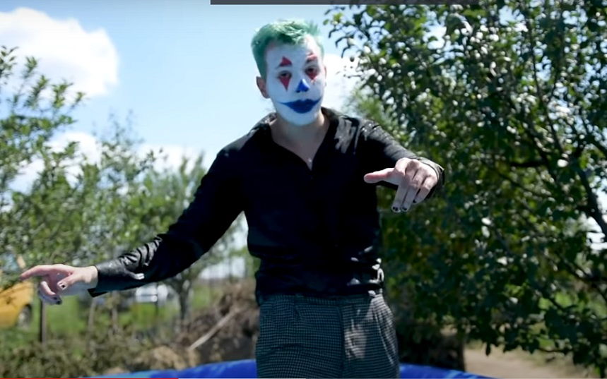 Jokerul de Galați, noua senzație de pe Youtube