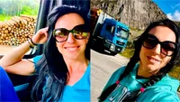 Sara, o șoferiță de TIR de 36 de ani, a devenit eroină pe autostradă. Gestul său a înduioșat pe toată lumea