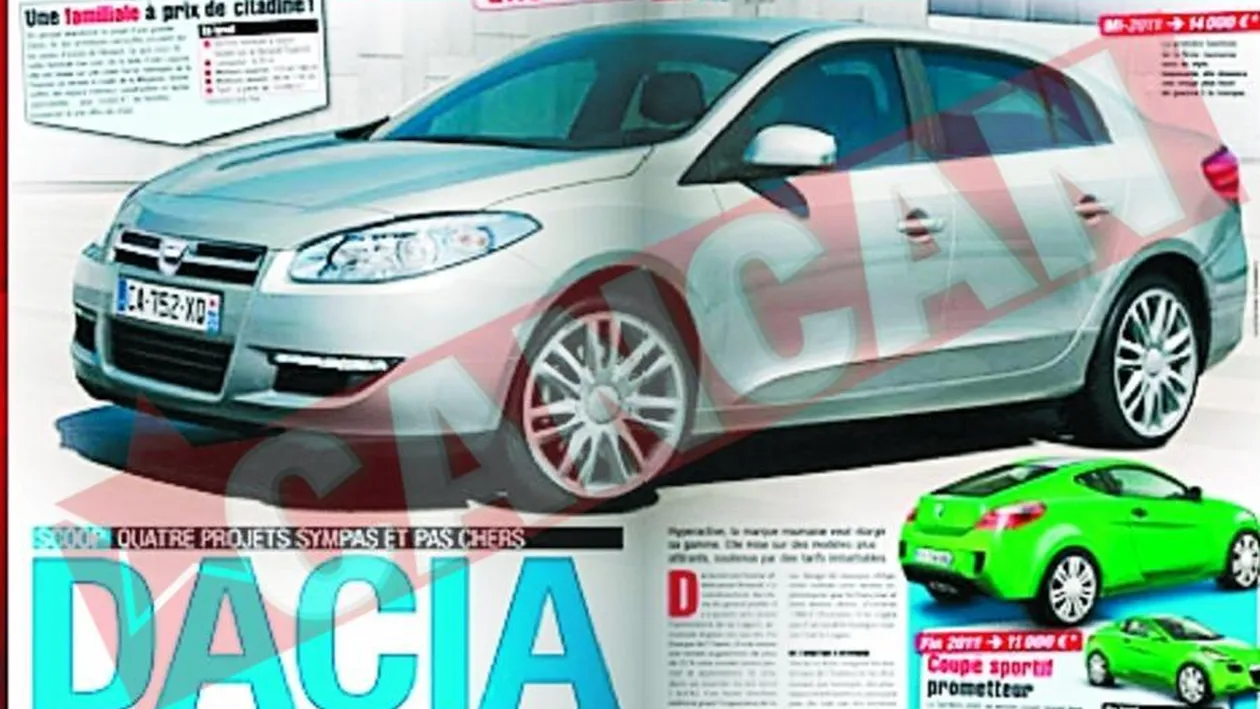 Asa va arata Loganul de lux