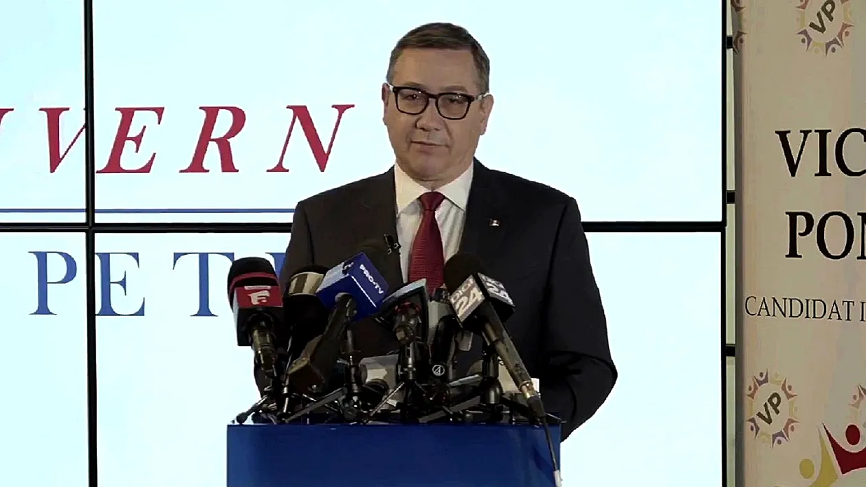 Este oficial! Victor Ponta și-a anunțat candidatura la alegerile prezidențiale
