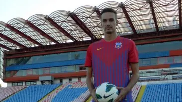 Alexandra Badeascu invata sa suteze de la un fotbalist de Liga 1! Este in tatonari cu stelistul Lukasz Szukala!