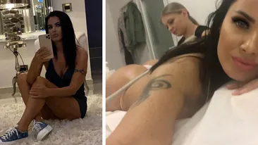 Oana Zăvoranu, selfie incendiar la un salon de fițe din Capitală! Bărbații au înnebunit când au văzut ce bikini minusculi a purtat