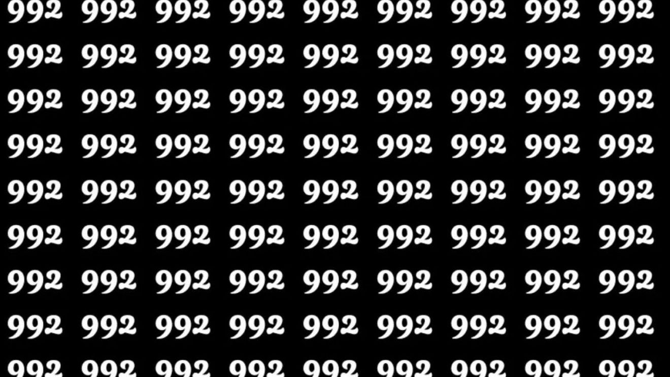 Test de inteligență | Numai cei cu ochi de spion văd unde se ascunde '982' în această imagine