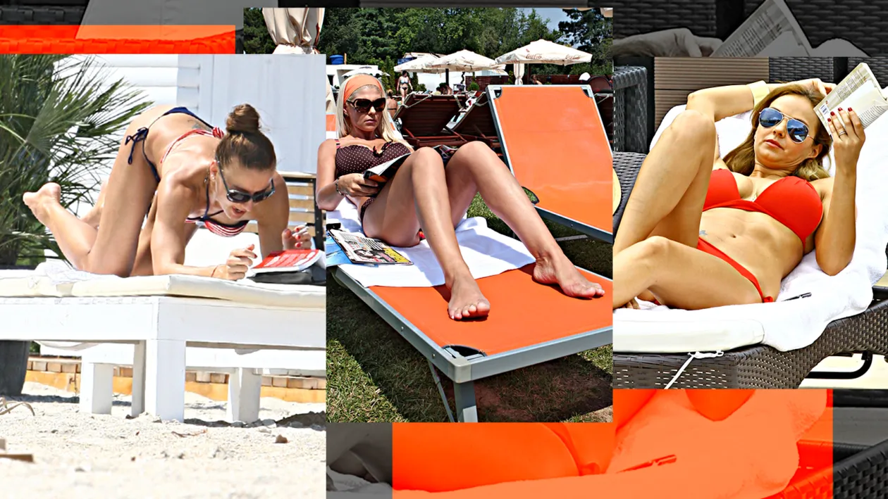 Top 40 vedete citind la plajă, în pozițiile cele mai provocatoare: Ce locuri ocupă Corina Caragea, Marina Dina sau Cristina Rus