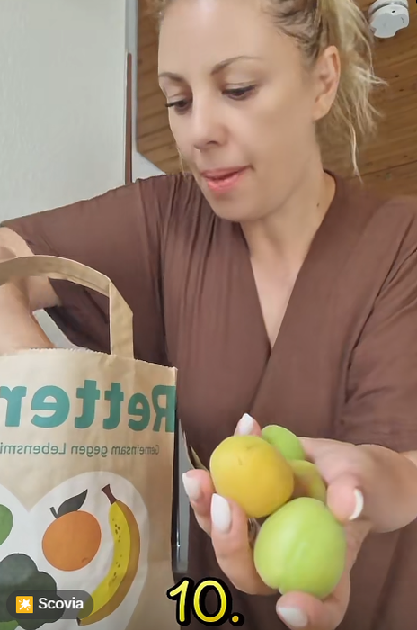 Ce conține punga antirisipă de la Lild Germania/ sursă foto: TikTok