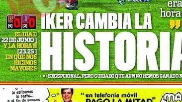 Ibericii exulta, italienii sunt la pamant