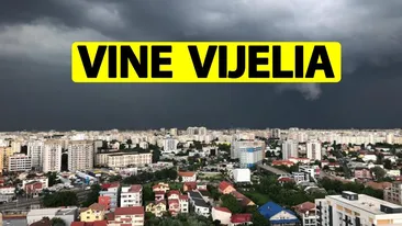 ANM, avertizare emisă în urmă cu câteva minute. Vine vijelia în București