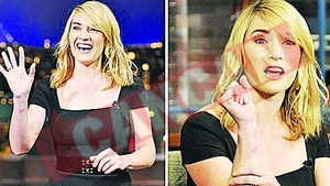 Kate Winslet s-a ars in timp ce gatea
