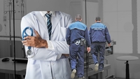 Un fals medic a profesat timp de 3 ani în județul Ilfov! Ce au descoperit polițiștii după perchezițiile din cabinetul și locuința sa