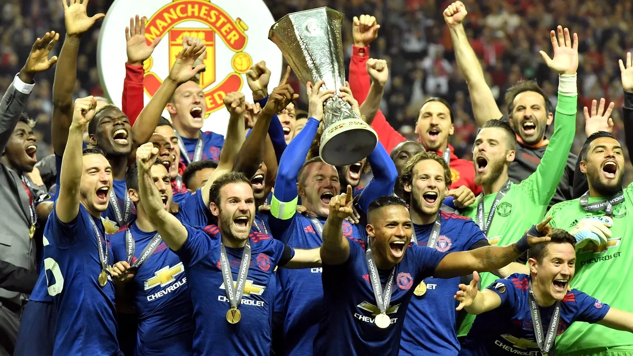 Manchester United a câştigat Europa League! Imagini cu sărbătoarea